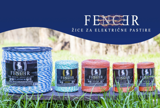 NOVO: Fencer žice za električne pastire!