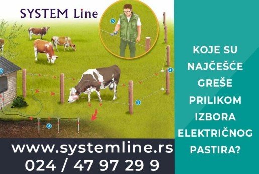 Koje su najčešće greše prilikom izbora električnog pastira?