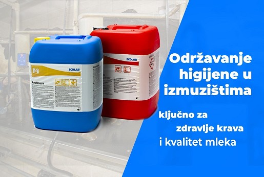 Održavanje higijene u izmuzištima – ključno za zdravlje krava i kvalitet mleka