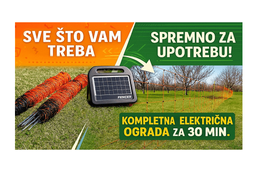 Električna mreža za električnog pastira – Fleksibilno i efikasno rešenje za ograđivanje