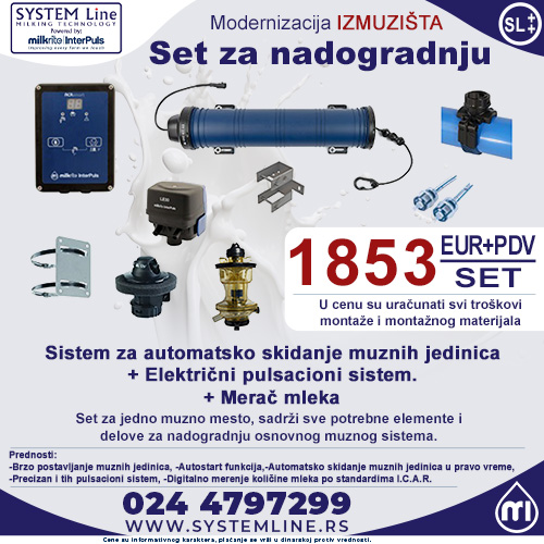 Tri različita rešenja za modernizaciju – izaberite ono koje odgovara vašem izmuzištu