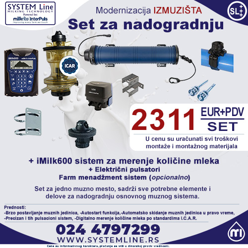 Tri različita rešenja za modernizaciju – izaberite ono koje odgovara vašem izmuzištu