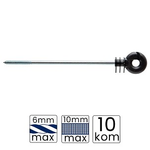 Izolator za električnog pastira sa produžetkom 22cm 10/1