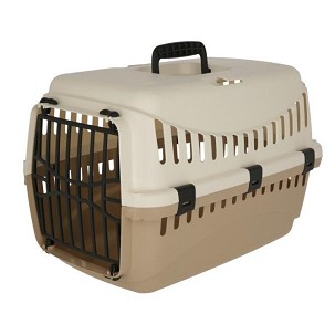 Transport boks za pse 48x32x32cm krem-sivi