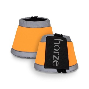 Zvono za kopita neopren XL reflektujući narandžasta Horze bZeen