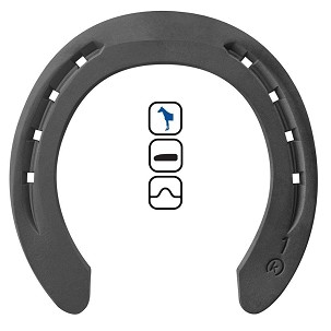 Potkovice za konje DF Quarter Motion Plus 23x8 2/C 1 prednje