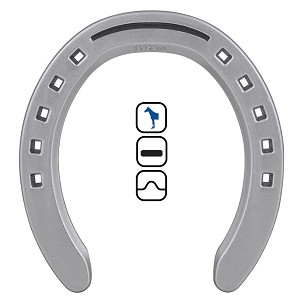 Potkovice za konje Alu Legend Flat 18x6 1/C 1 prednje