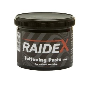 Pasta za tetoviranje crna 600gr Raidex