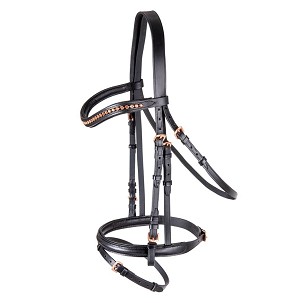 Uzda za jahanje crne cob Star