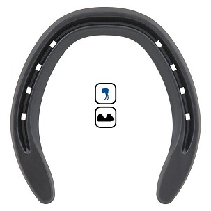 Potkovice za konje Steel Triumph Lite 1 zadnje bez kapne