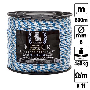 Žica za električnog pastira 500m Fencer Platinum