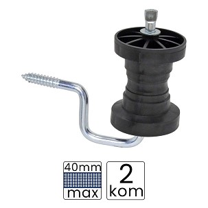 Ugaoni izolator za trake 2/1