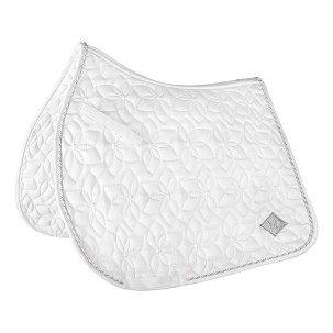 Nyeregalátét fehér Marseille