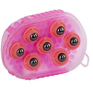 Četka za masažu sa magnetima za konje roza