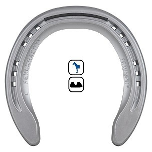 Potkovice za konje Alu Triumph 22x8 prednje 1 bez kapne