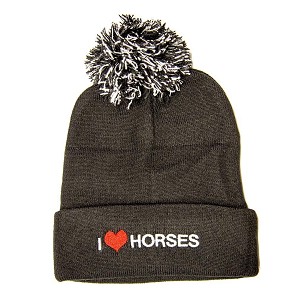 Zimska kapa "I love horses"