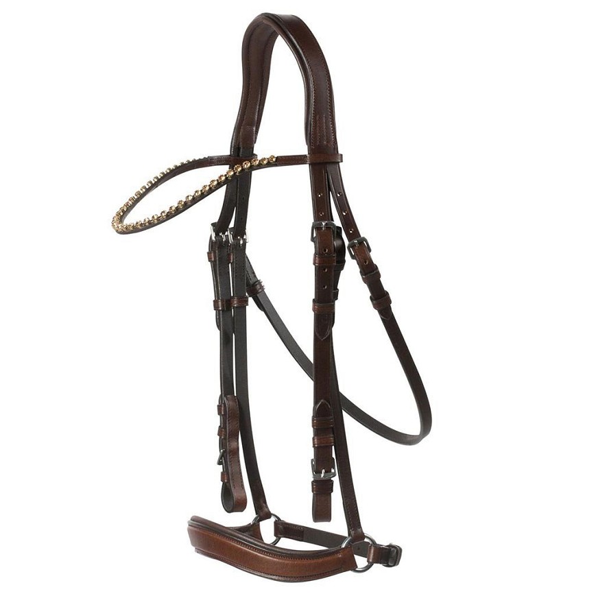 Uzde za konje anatomy cob braon Horze Hannover