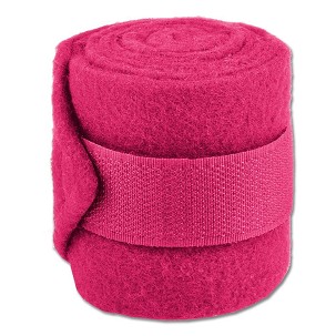 Bandaža za konje sa čičak trakom pink 1m 4/1 shetty