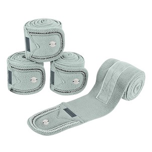 Bandaža za konje sa čičak trakom 3m 4/1 sivkasto plava