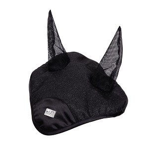 Fülvédő lovaknak fekete Luxury 3 full