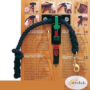 Biztonsági kikötő zár lovaknak