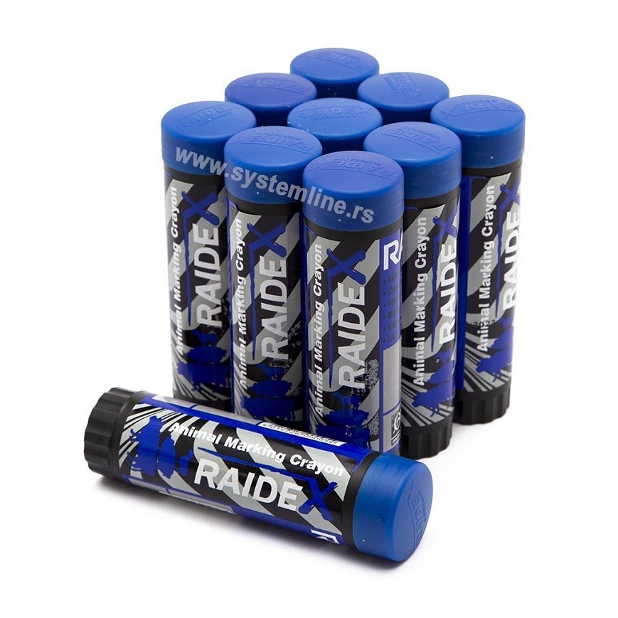Kreda za obeležavanje plava Raidex 10/1