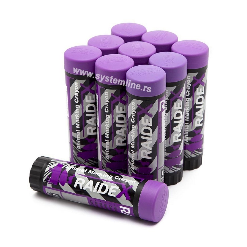 Kreda za obeležavanje ljubičasta Raidex 10/1