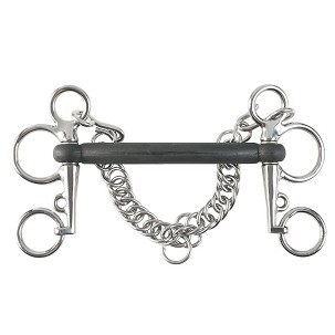 Zabla Pelham gumis egyenes 135 mm