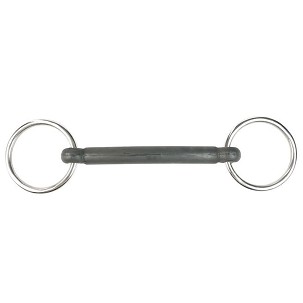 Žvala za konje 125mm gumena ravna Mullen