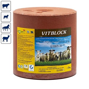 Stočna so sa vitaminima Vitblock 5kg