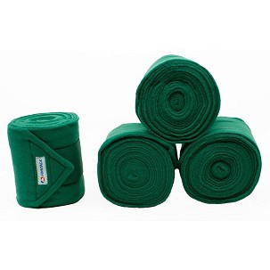Bandaža za konje sa čičak trakom tamno zelena 4m 4/1 Finntack Pro