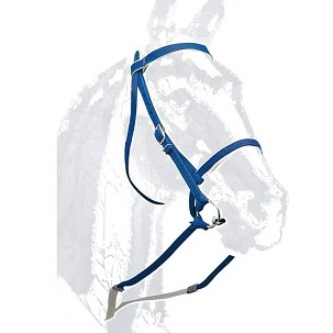 Uzda sa dizginama od gurtne plava