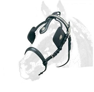 Oglavina za konja crna 2 cob