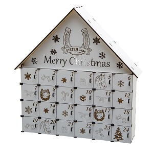 Drvena advent kutija prazna System Line