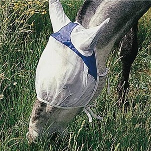 Maska za konje protiv insekata oči i uši
