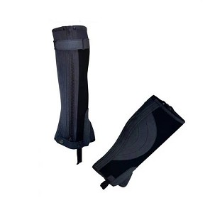 Čepsovi za jahanje crni XL elastični