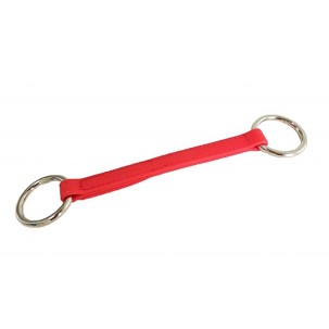 Zaštitna žvala kožna Irish Full crvena 21,5cm