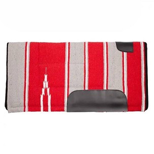 Western podsedlo za konje crveno-beli