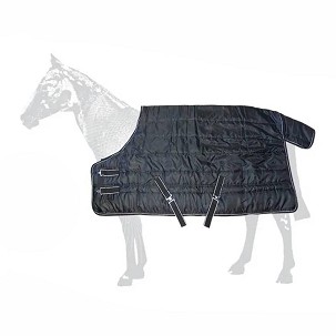 Prekrivač za konje štepano Economic 200gr crni 185cm