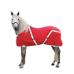 Lótakaró vászon piros 205cm x-hevederes