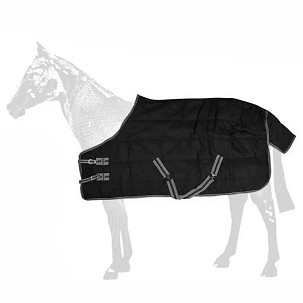 Prekrivač za konje štepano Economic crni 215cm