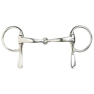 Žvale za konje poluzakrivljena 125mm Finntack