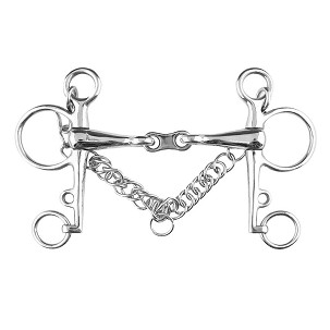 Žvala za konje 135 mm lomljena Pelham