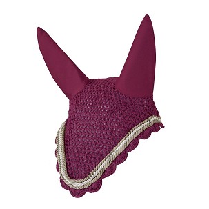 Ušne kape za konje pony bordo Horze Windsor