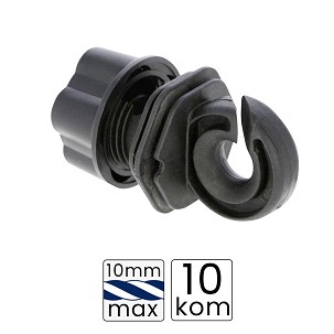 Izolator za metalne ili plastične stubove za žicu 10/1 Vario