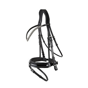 Kantár anatomy pony fekete Grayson