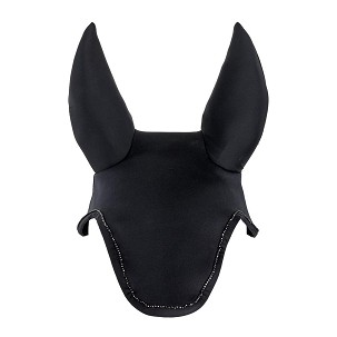 Fülvédő lovaknak fekete Titanium