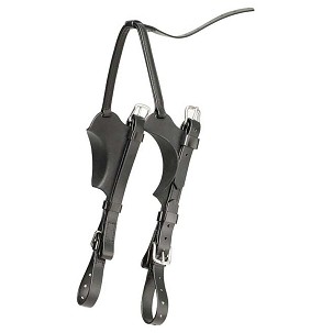 Blinker za oglavnik crni poluotvoreni full