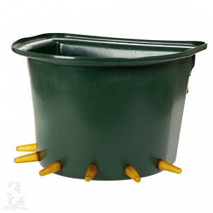Kanta za napajanje jagnjadi sa 6 cucli 12l zelena