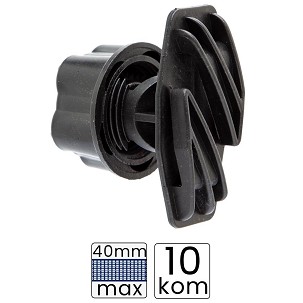 Izolator za metalne ili plastične stubove za traku do 40mm 10/1 Vario